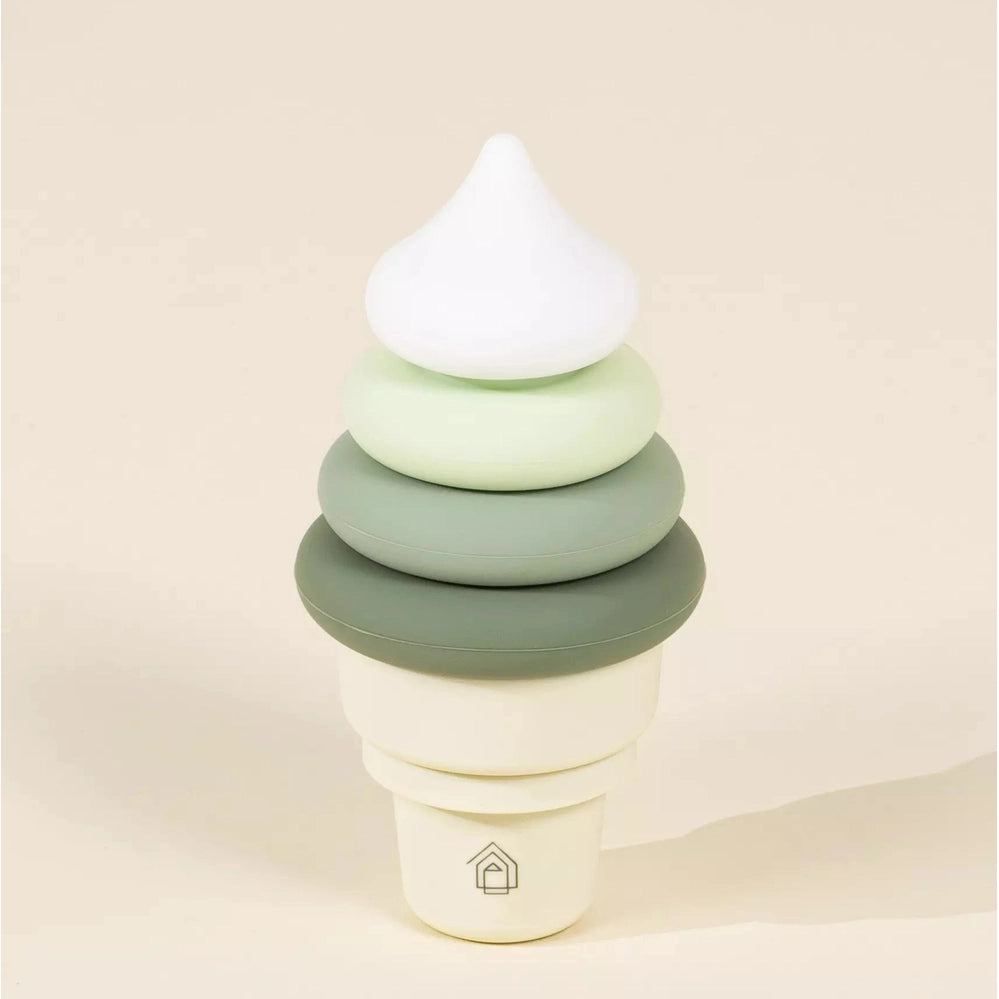 Coco Village 3 Sets of Silicone Stackable Ice Cream Cones (18 pcs)