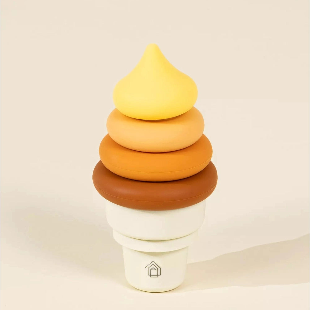 Coco Village 3 Sets of Silicone Stackable Ice Cream Cones (18 pcs)