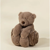 Coco Village Plush Toy Snuggling Blanket Bear