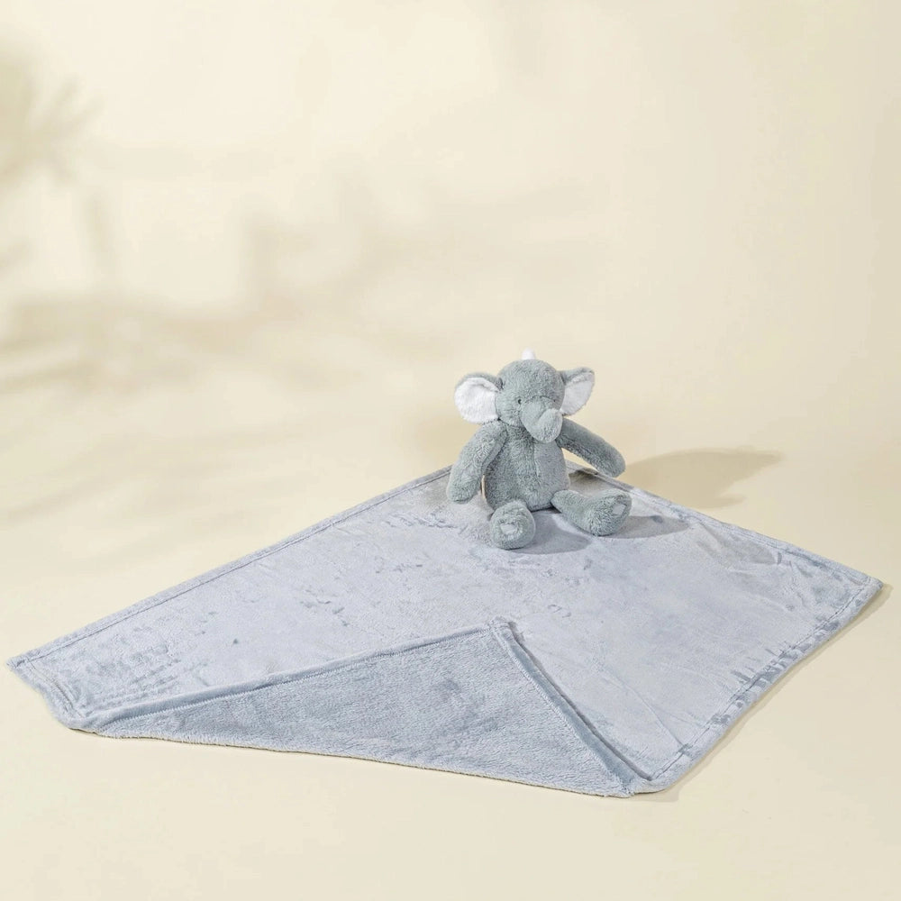 Elephant Plush Toy Snuggling Blanket