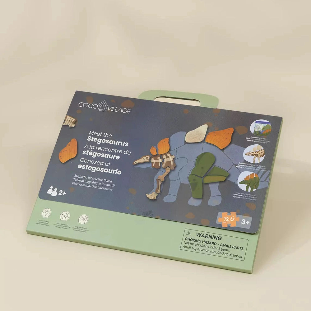 Magnetic Interactive Board – Meet the Stegosaurus