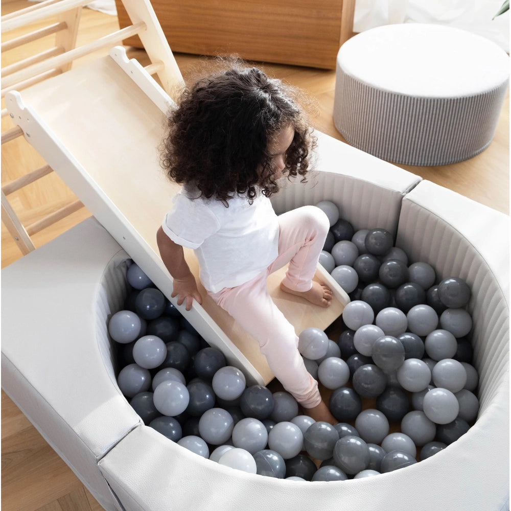 Montessori 2-in-1 Grip Climber Board & Slide