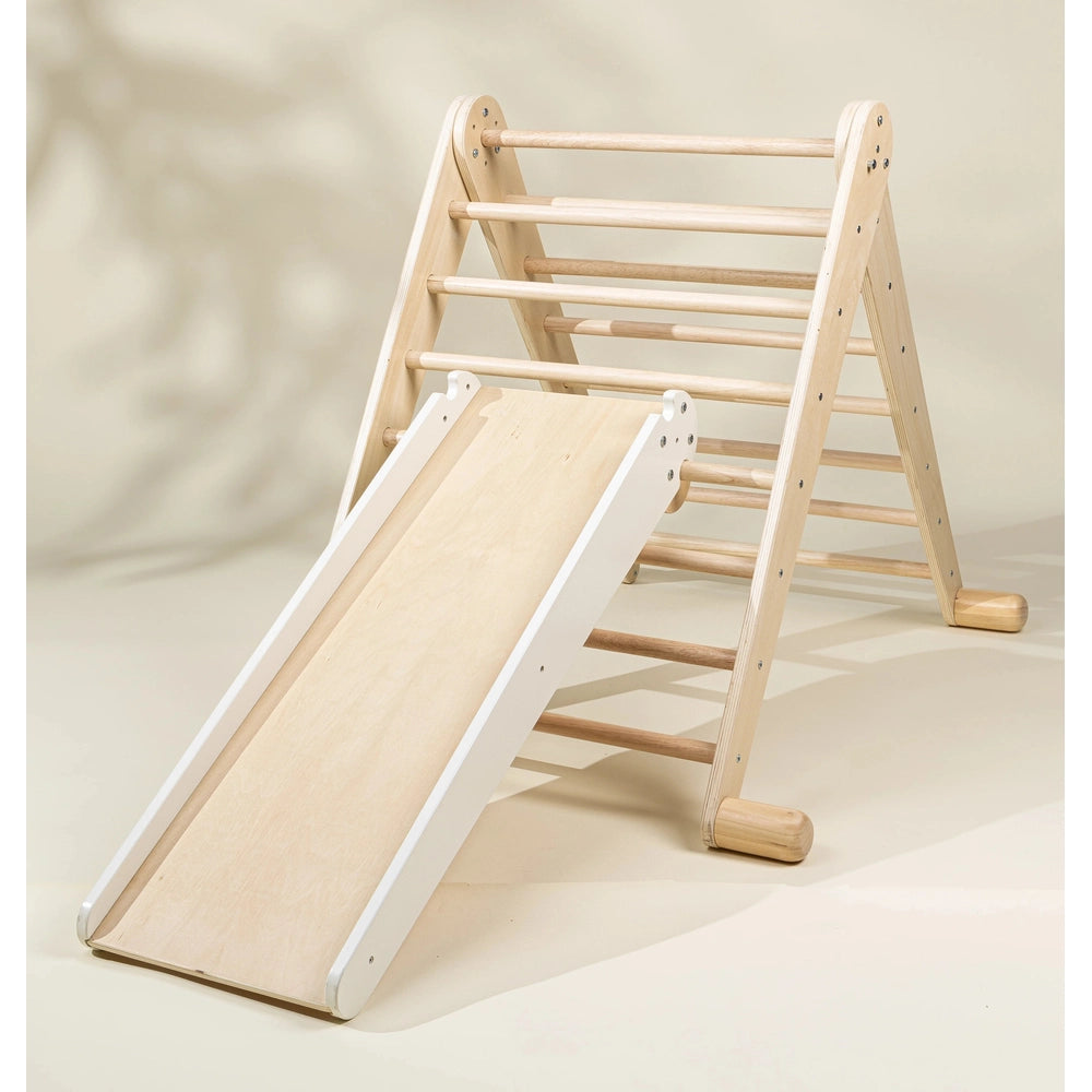 Coco Village Montessori 2-in-1 Grip Climber Board & Slide