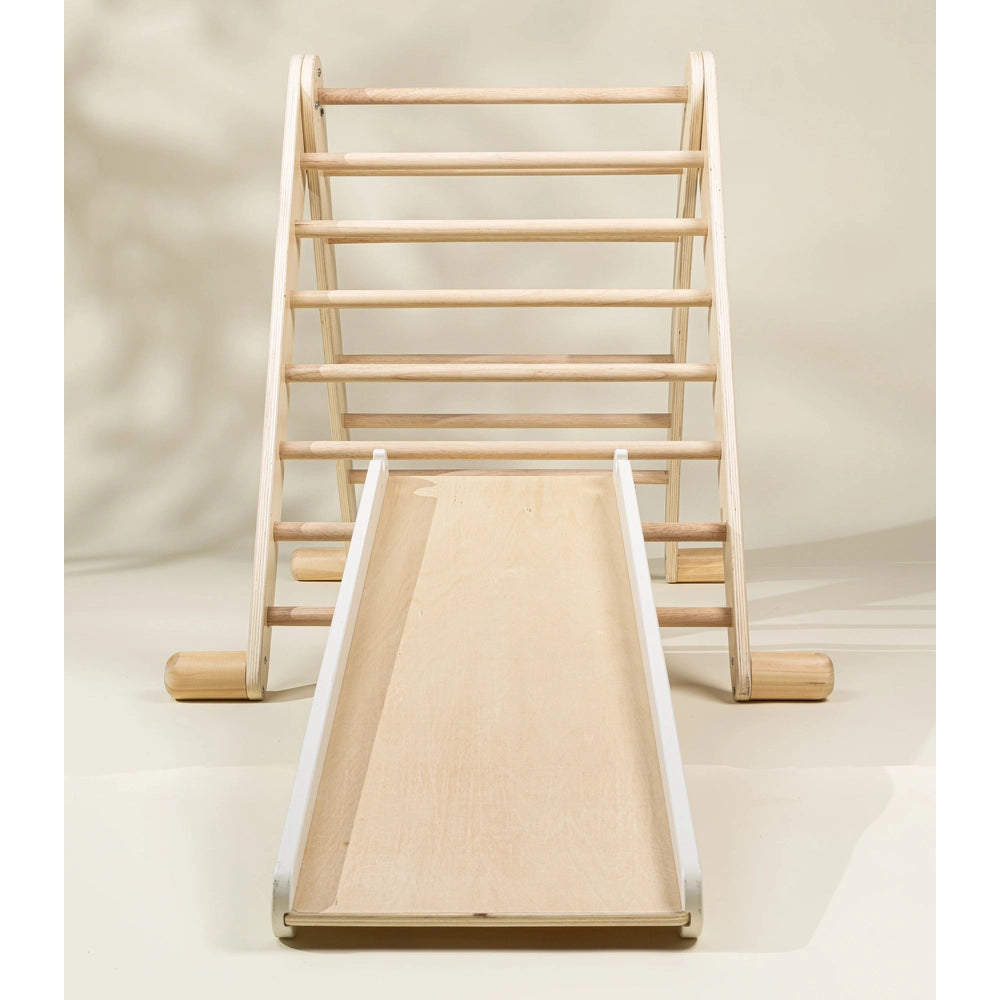 Montessori 2-in-1 Grip Climber Board & Slide
