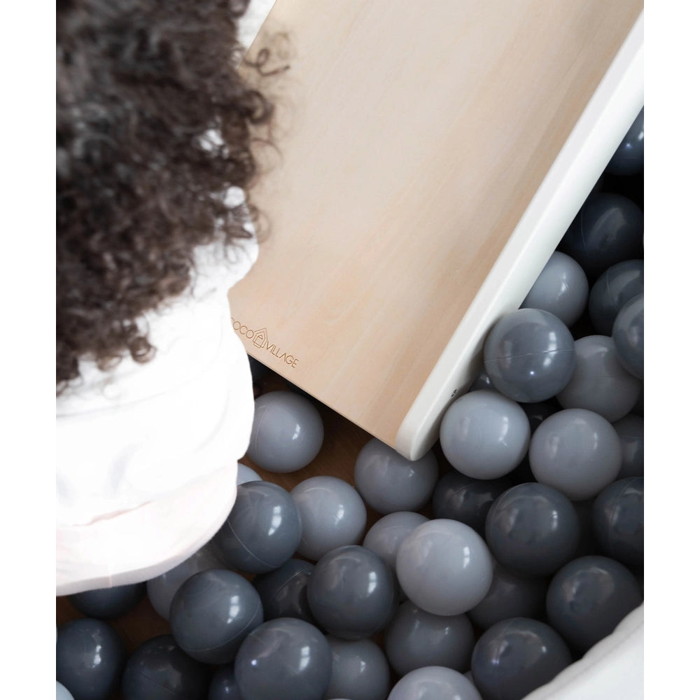 Montessori 2-in-1 Grip Climber Board & Slide