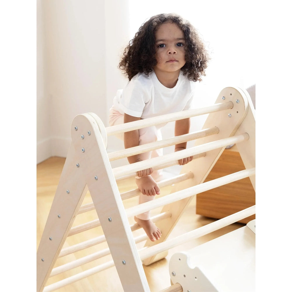 Montessori 2-in-1 Triangle & Wall Climber