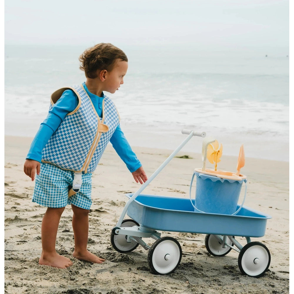 Neoprene Kids Swimming Vest – Ocean (1–3Y)