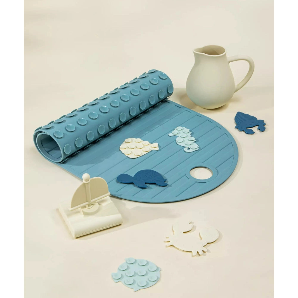 Coco Village Non-Slip Silicone Bathtub Mat - Cumulus