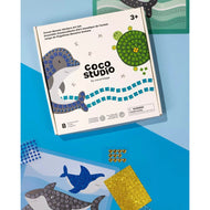 Coco Village Ocean Mosaic Stickers Art Set - 8 pcs