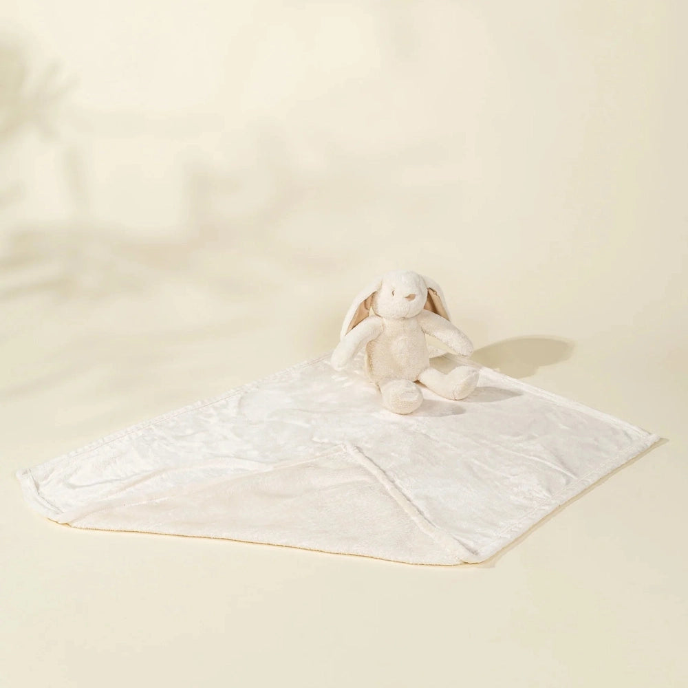 Rabbit Plush Toy Snuggling Blanket