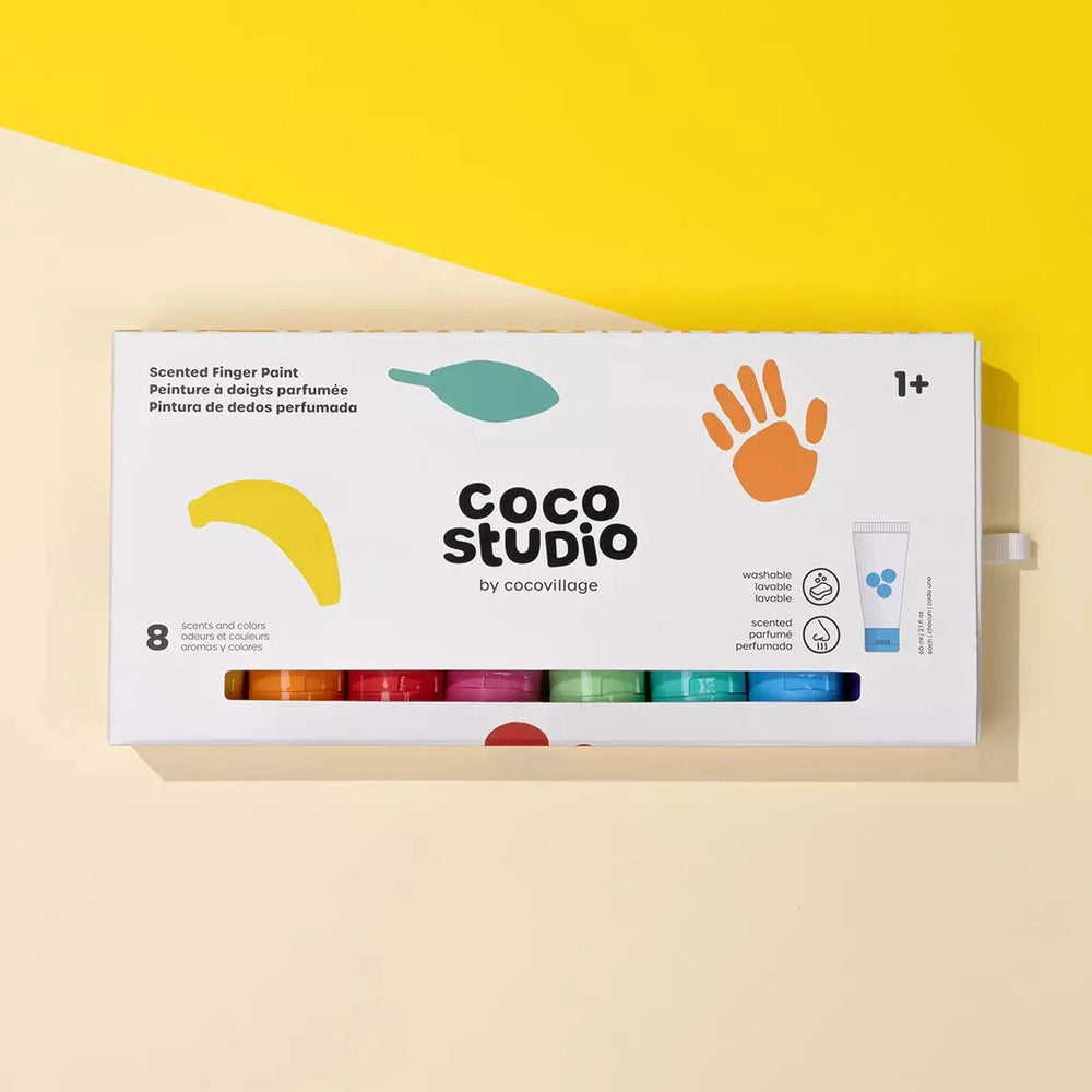 Coco Village Scented Fingerpaint Set - 8 colors