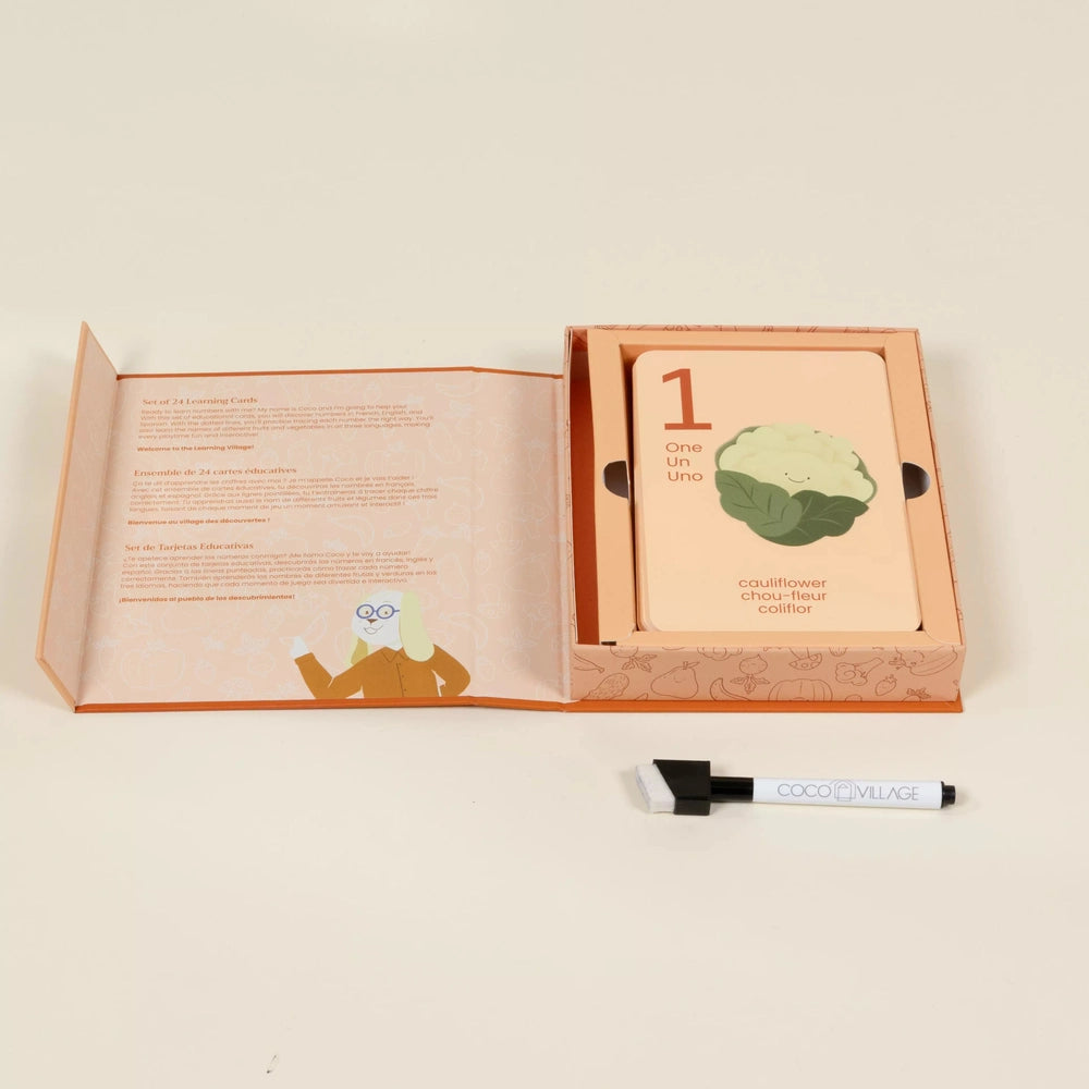 Set of 24 Learning Cards – Numbers