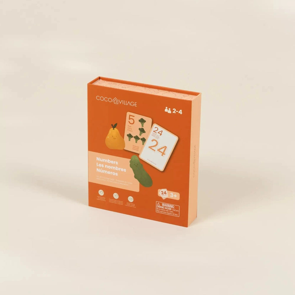 Set of 24 Learning Cards – Numbers