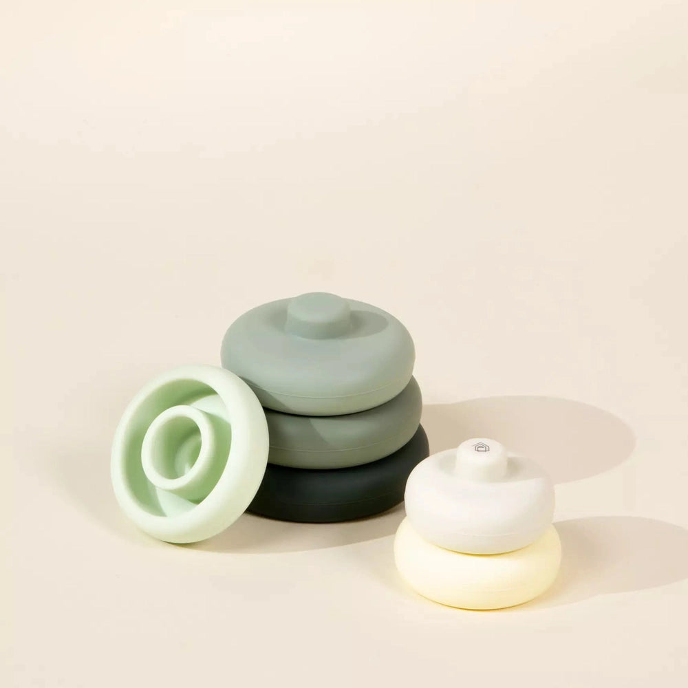 Coco Village Set of 6 Silicone Stackable Rings