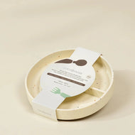 Coco Village Silicone Baby Suction Divided Plate - Pottery Collection