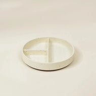 Coco Village Silicone Baby Suction Divided Plate - Pottery Collection