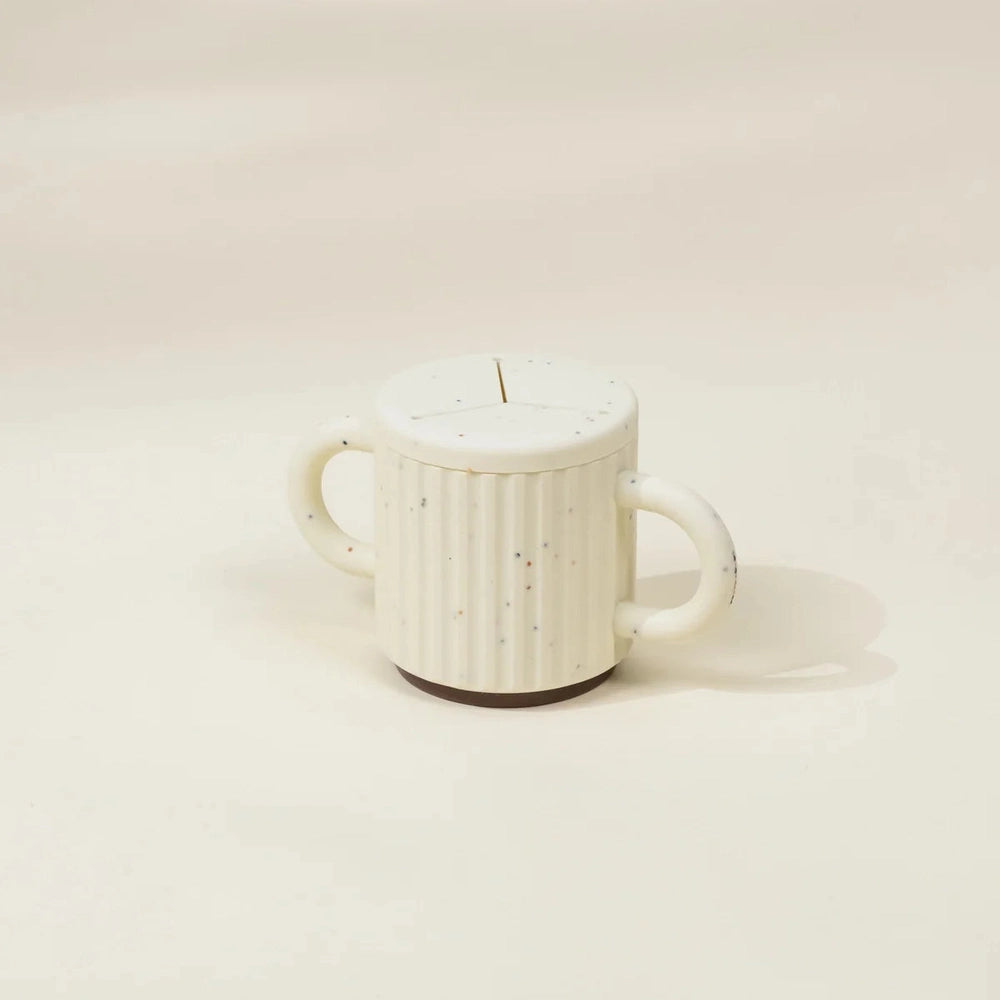 Silicone Snack Cup w/ Handles–Pottery Coll