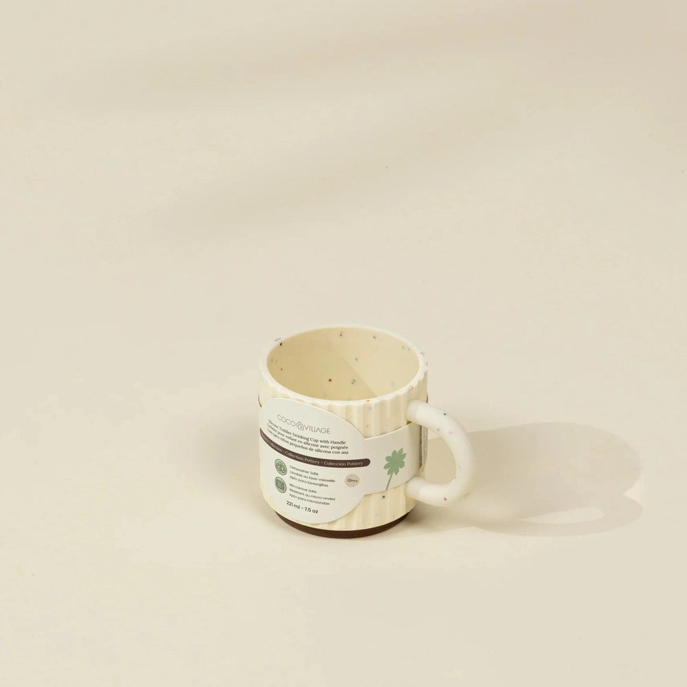 Silicone Toddler Drinking Cup Handle–Pottery Coll