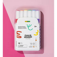 Coco Village Washable Dual Tip Markers Set