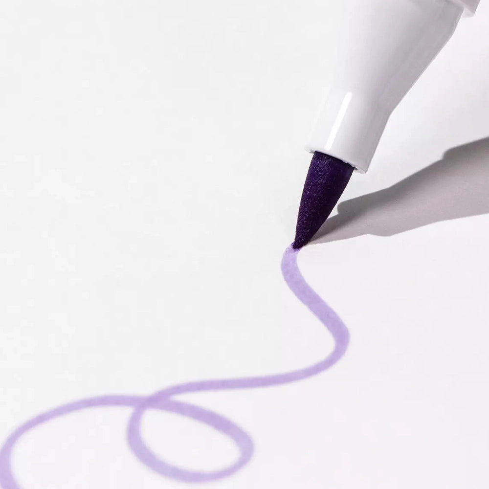 Washable Dual Tip Markers Set - 24 colors