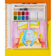 Coco Village Watercolor Painting Book - 30 pages