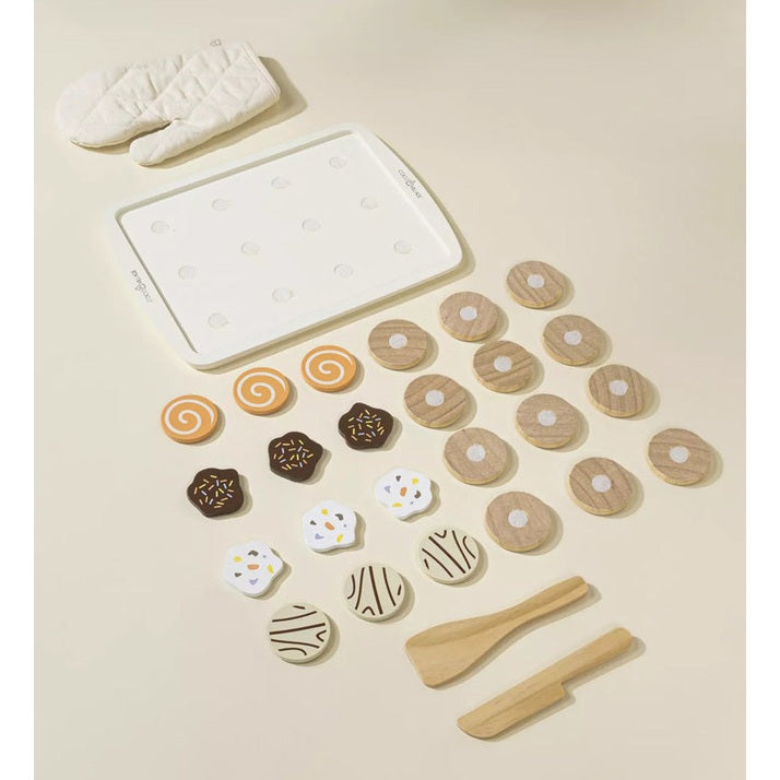 Wooden Cookies Playset and Accessories