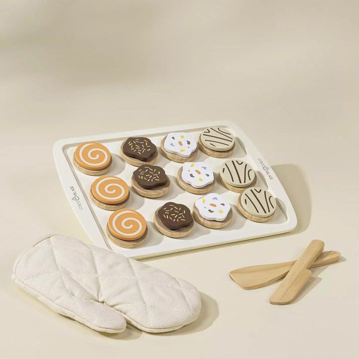 Wooden Cookies Playset and Accessories