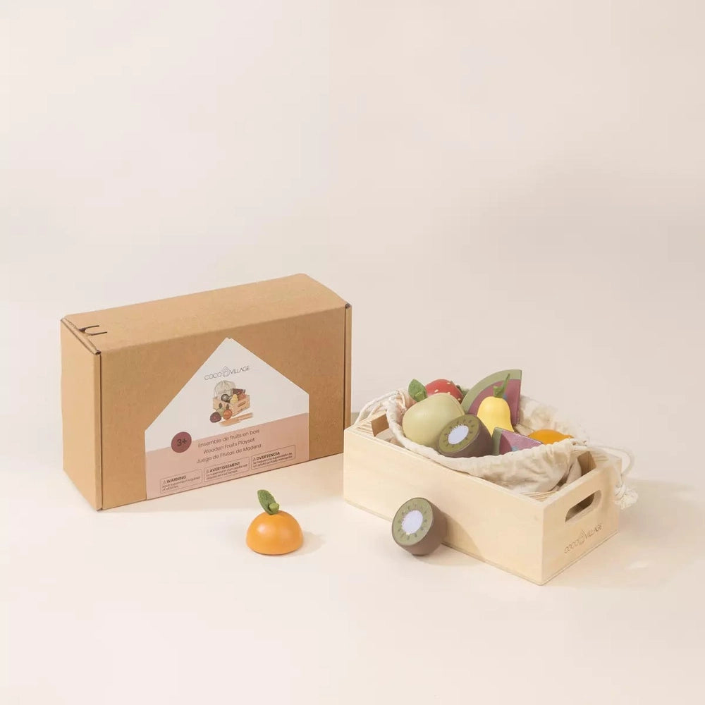 Coco Village Wooden Fruits Playset
