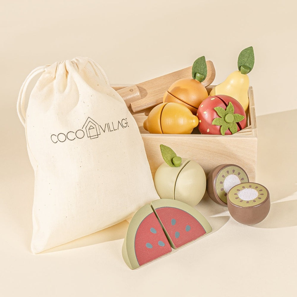 Coco Village Wooden Fruits Playset
