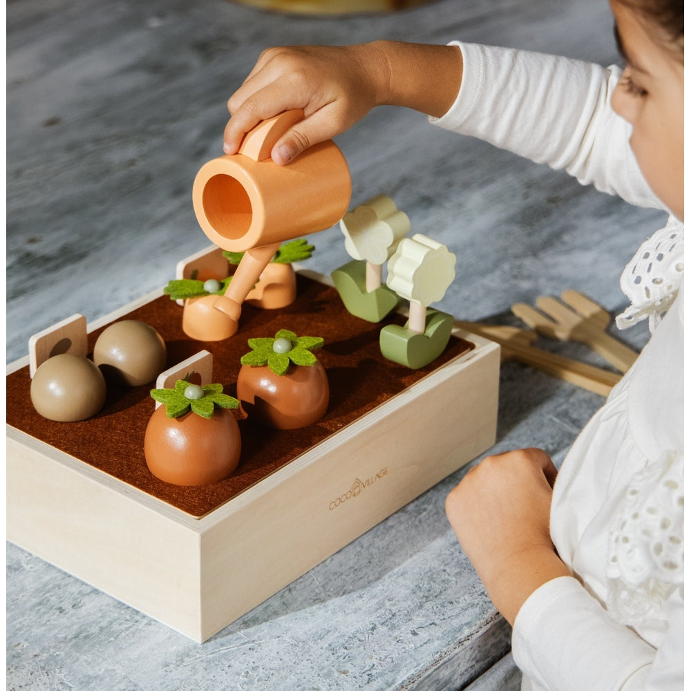 Coco Village Wooden Gardening Playset and Accessories