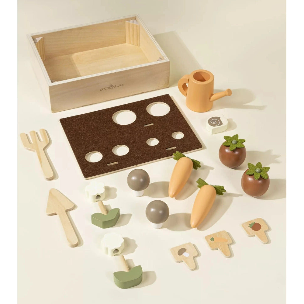Coco Village Wooden Gardening Playset and Accessories