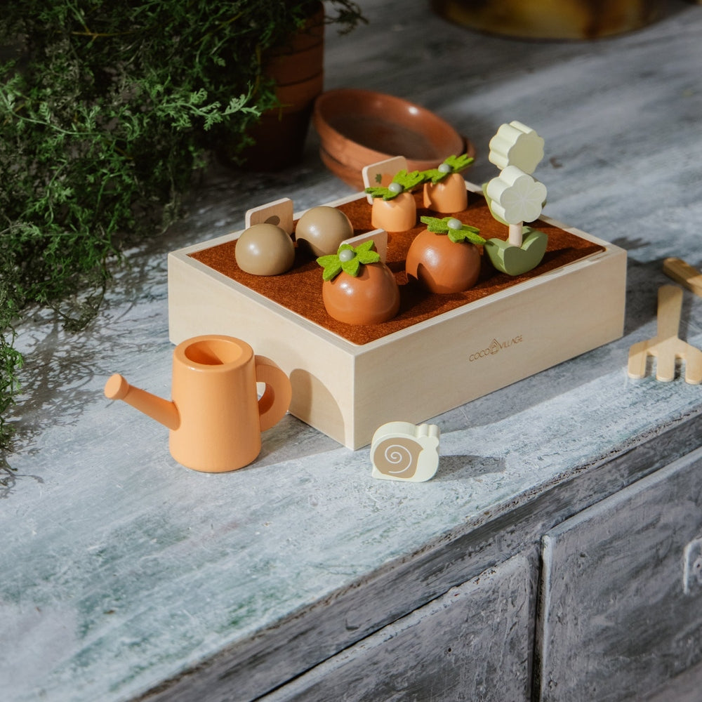 Wooden Gardening Playset and Accessories
