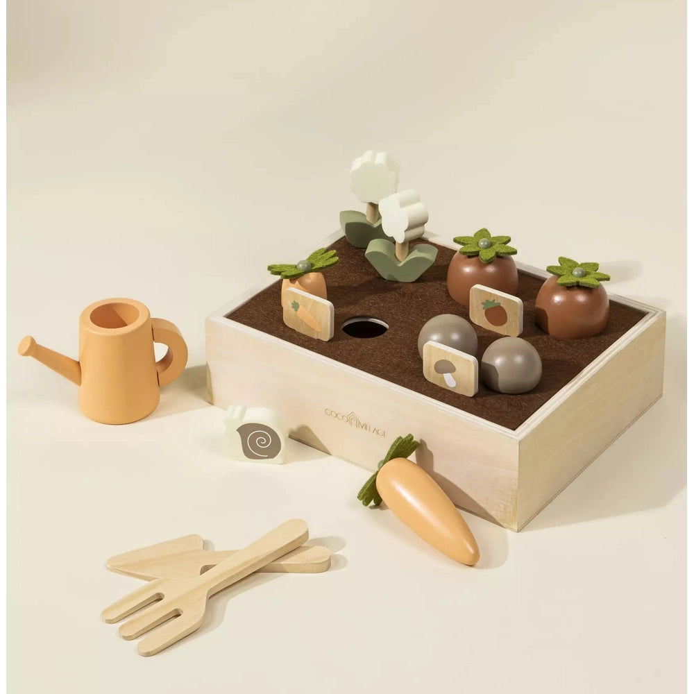 Coco Village Wooden Gardening Playset and Accessories