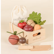 Coco Village Wooden Vegetables Playset