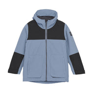 Color Kids Boy Waterproof Jacket Faded Denim