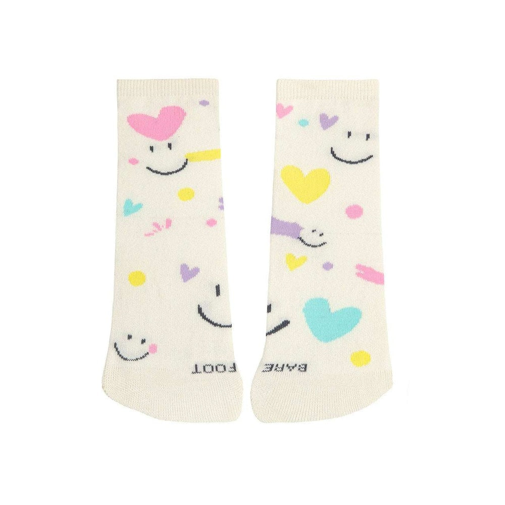 Condor Barefoot Fancy Short Socks Happy Beige