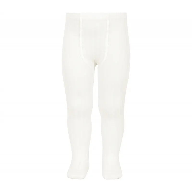 Condor Basic Rib Tights Cream