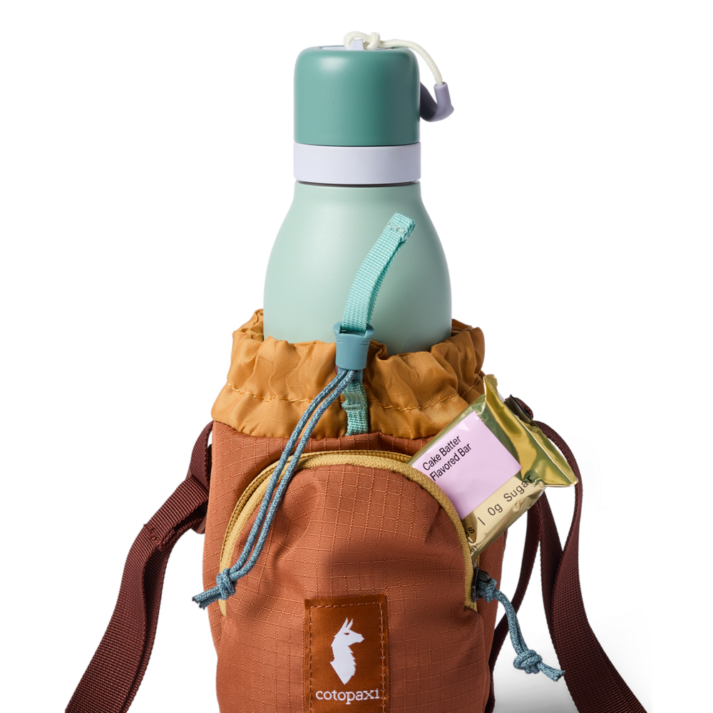 Cotopaxi Todo Water Bottle Sling Honeycomb/Whiskey detail view