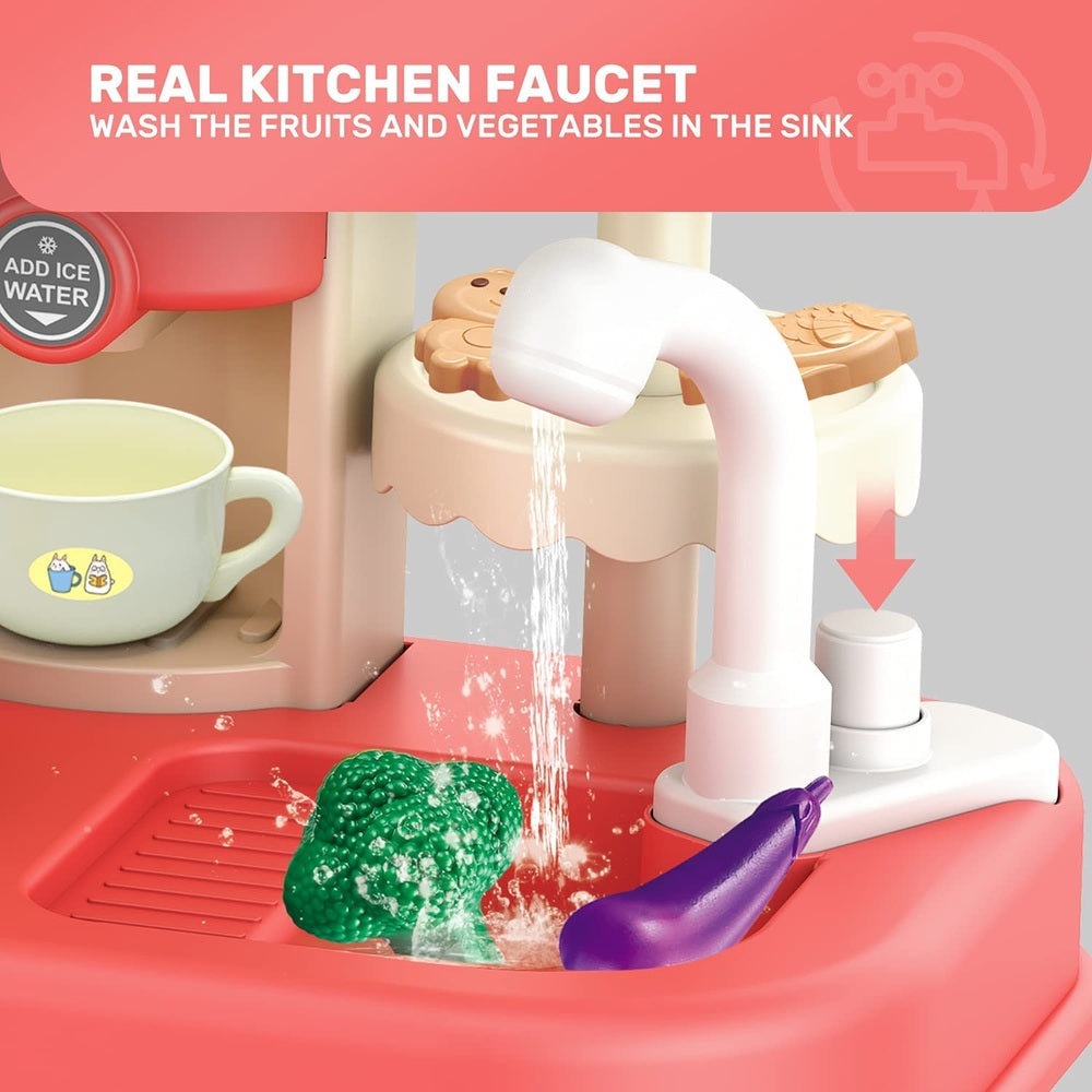 Cute Stone Kids Kitchen Playset