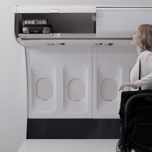 CYBEX Coya 2 Style Collection carry-on compatible fold animated GIF.