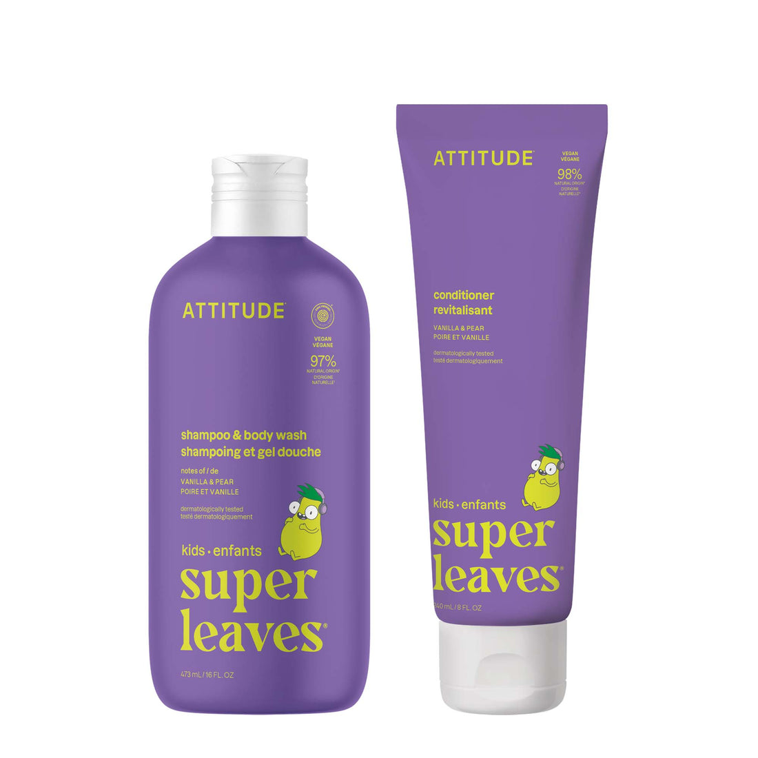 Attitude 2-in-1 Kids Shampoo & Body Wash 473 mL product image