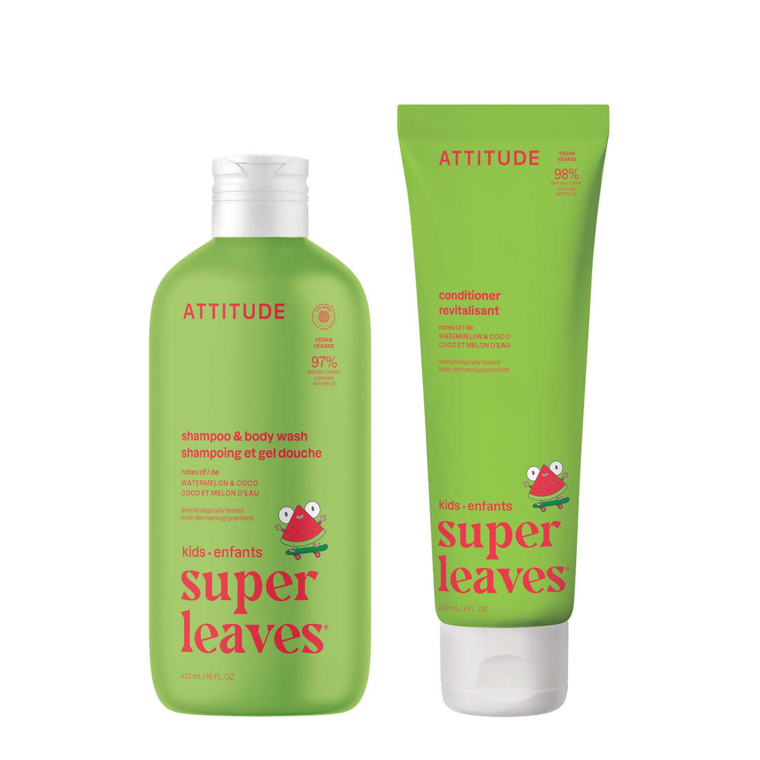 Attitude 2-in-1 Kids Shampoo & Body Wash 473 mL product image