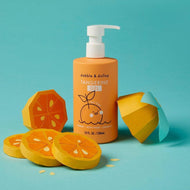 Dabble & Dollop All-Natural Shampoo, Body Wash & Bubbles Tangerine