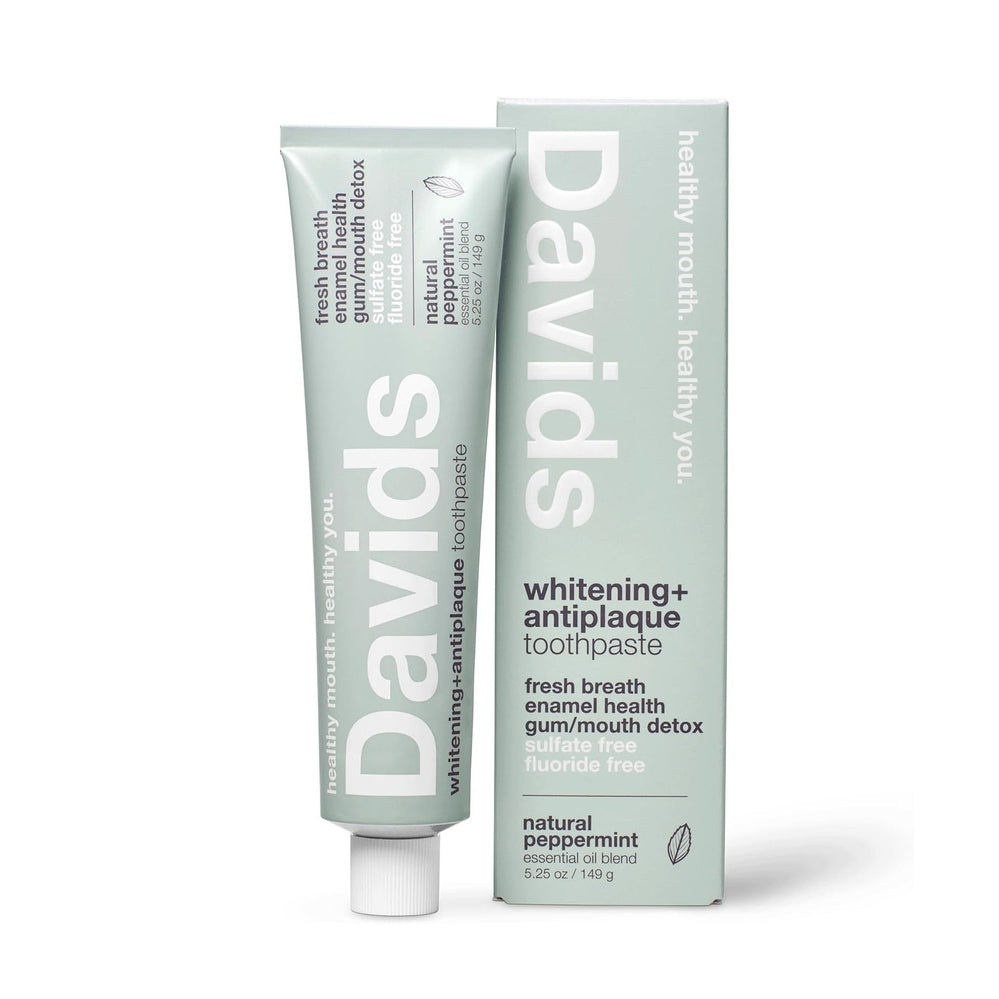 Davids Toothpaste Fluoride Free Peppermint