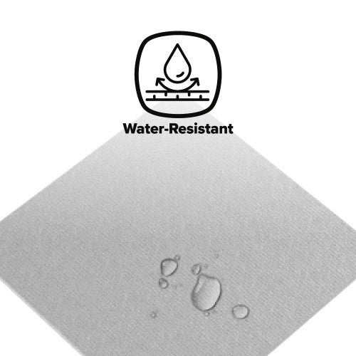 Diono Stow N Go Backseat Organizer XL, water-resistant gray fabric, car seat organizer