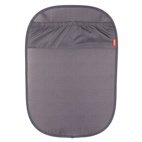 Diono Stuff N Scuff XL Grey car seat protector with pocket for baby gear