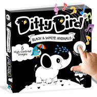 Ditty Bird Sound Book Black And White Animals
