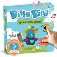 Ditty Bird Sound Book Farm Animal USB-C Rechargeable