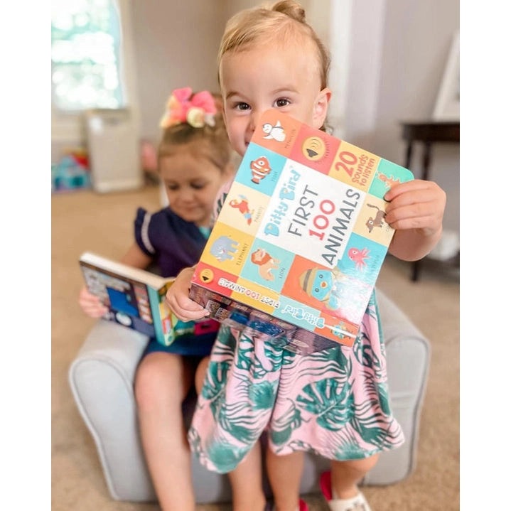 Ditty Bird Sound Book First 100 Animals USB-C Rechargeable