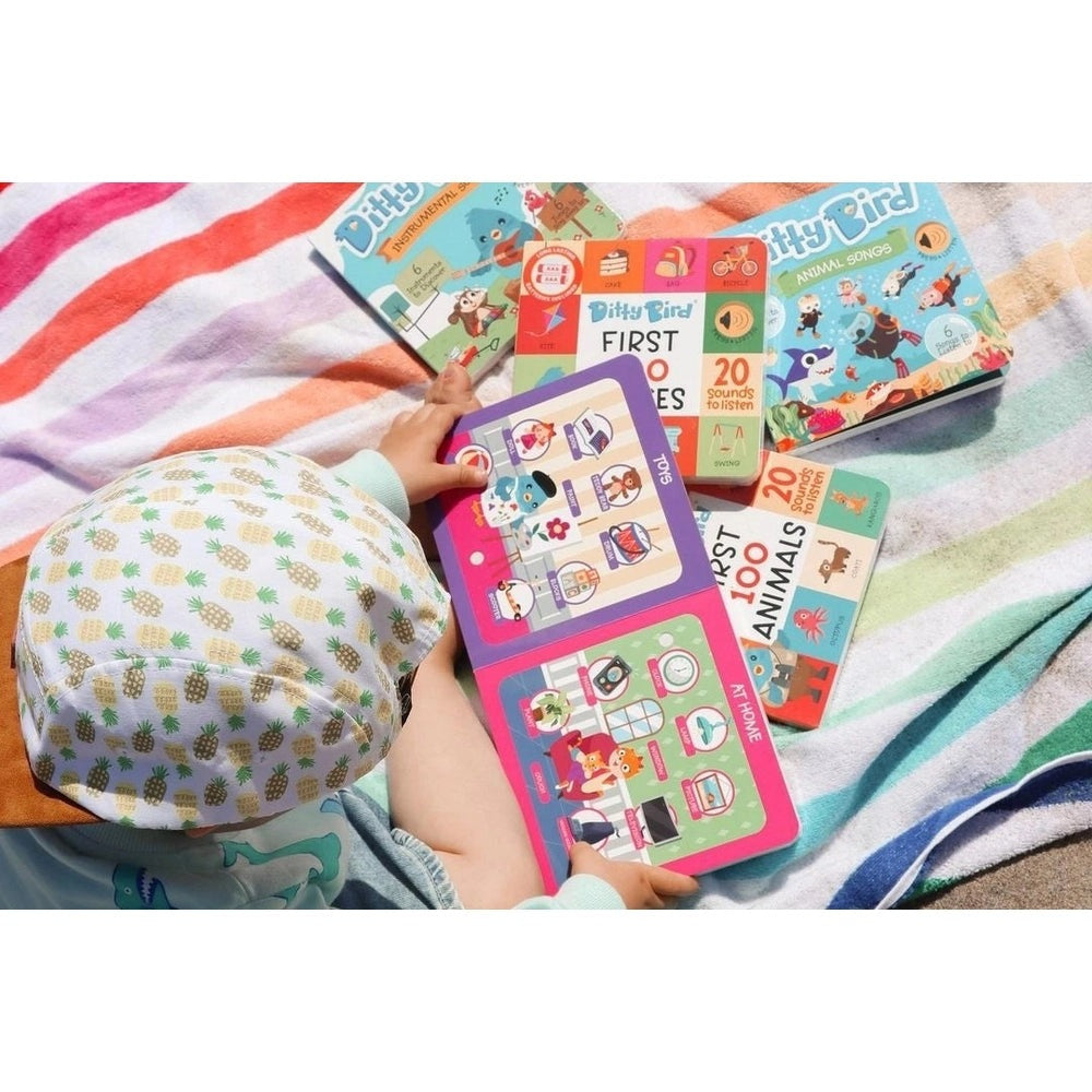 Ditty Bird Sound Book First 100 Words USB-C Rechargeable